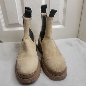 Last suede men Chelsea boots size 38